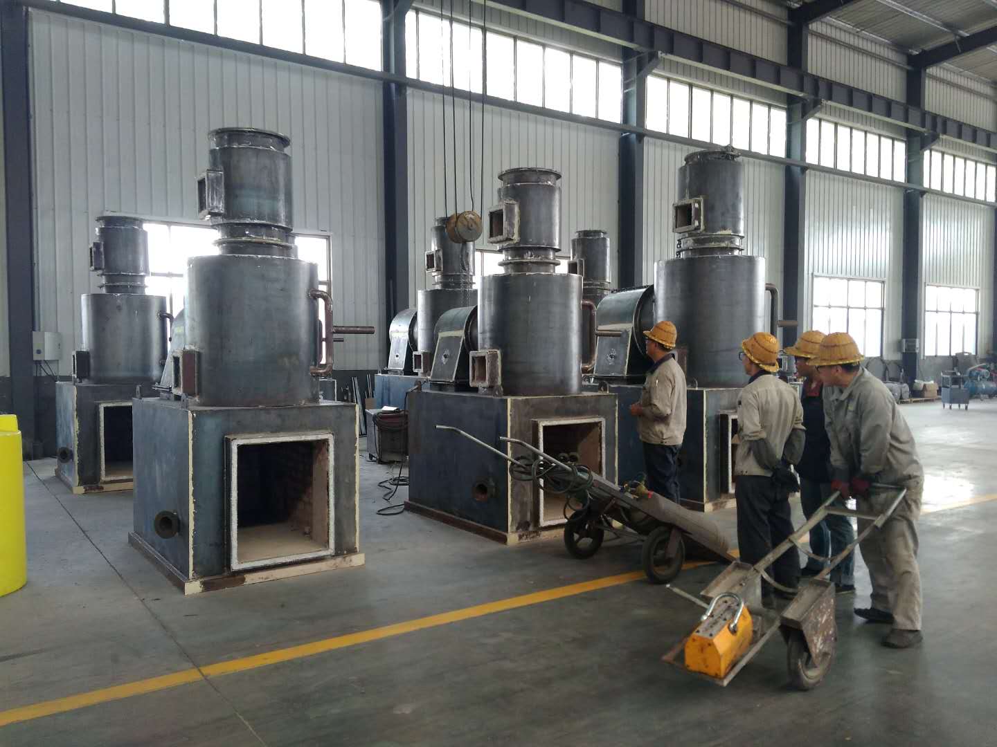 0.37KW Waste Recycling Equipment for 20-500 kg/batch PCB Scrap and Garbage Incinerator
