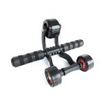 Innovative Ergonomic 4 Wheel Ab Roller Waist Slimming Abdominal Trainer