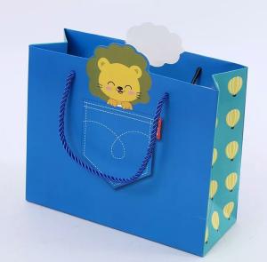 Wholesale Custom Luxury Gift Garment Paper Shopping Bags With Logo Print from china suppliers