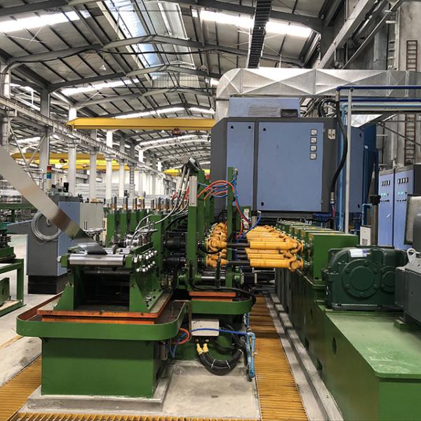 High Frequency Straight Seam Steel Tube Mill 31.8-89 x 4mm