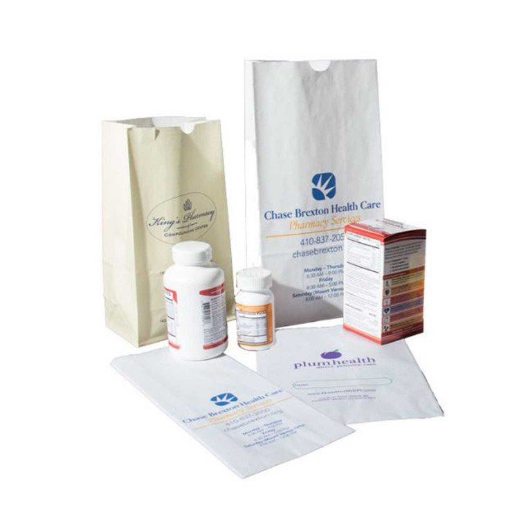 Biodegradable 75 Gsm PE Coated Paper Air Sickness Bag For Vomiting