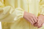 Hooded Clean Room Anti Static Garments Polyester Dustfree ESD Workwear