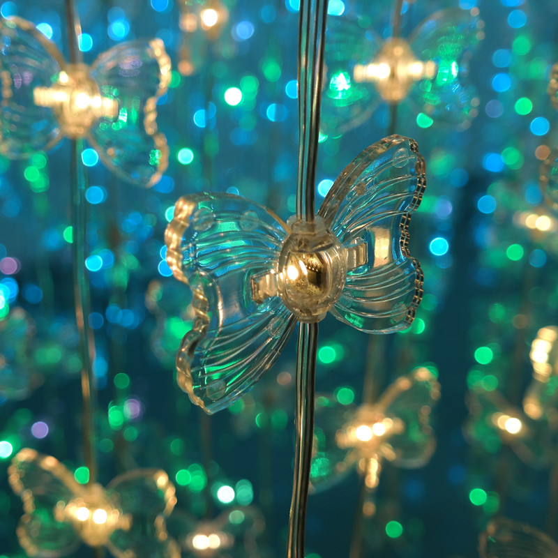 3D Mini Beans LED Festival Lights 6000K For Home Decor Lighting