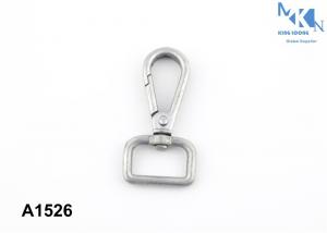 China Custom Logo Bag Snap Hook For Purse , Wallet , Clutch 51.5*19mm on sale
