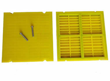 610mmx305mmx45mm Polyurethane Screen Panel Coal Washing And Tailiing Dewatering