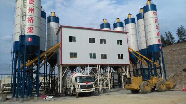 HZS120 Concrete Batching Equipment Batching Plant Ready Mix CE ISO Certificated