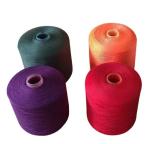 100% Polyester Dyed Yarn China Manufacturer 30/2 40/2 60/2