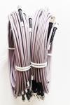 CATV Armored MM ST UPC Fiber Optic Patch Cable 25m Length