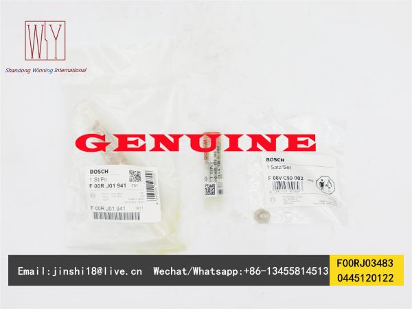 Bosch GenuineFuel Injector Repair Kit F00RJ03483(F00RJ01941 + DLLA144P1707 +
