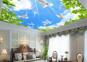 Wholesale Translucent Advertising PVC Ceiling Film Hotel Light Decoration Customized Size from china suppliers