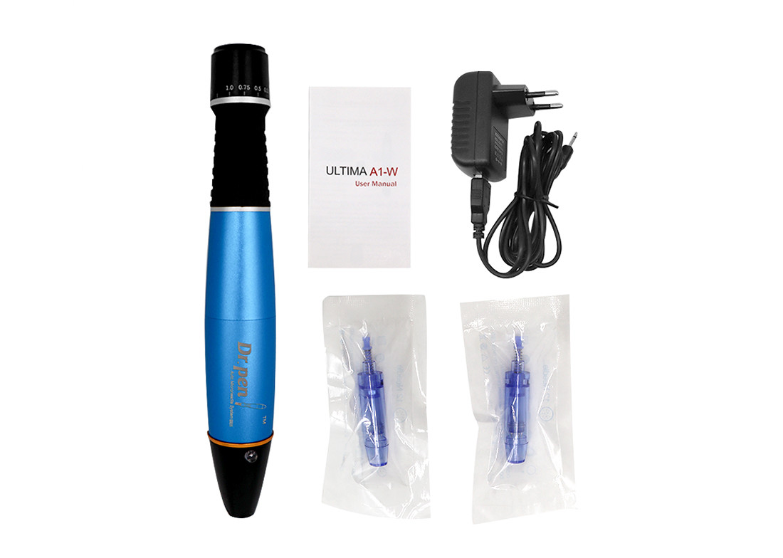 5 SPEEDS 5V Blue Derma Pen Wireless Dr. Pen A1 Micro Needling Machine