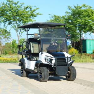 Wholesale New 2+2 Seats 5kw Motor Electric Golf Cart Independent Suspension Electromagnetic Brake from china suppliers