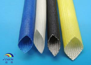 Wholesale 1.5KV F Class 155C Motor Use Acrylic Resin Coated Fiberglass Sleeving for Carton Brush from china suppliers