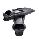 Professional And Technical Divers Black Long Jet Fins For Tec Diving
