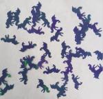 Supply Customized Colors Polyester Unicorn Horse Glitter Shape for Decoration