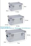 Aluminum Alloy Car Storage Box Camping Equipment Travel Vehicle Mounted