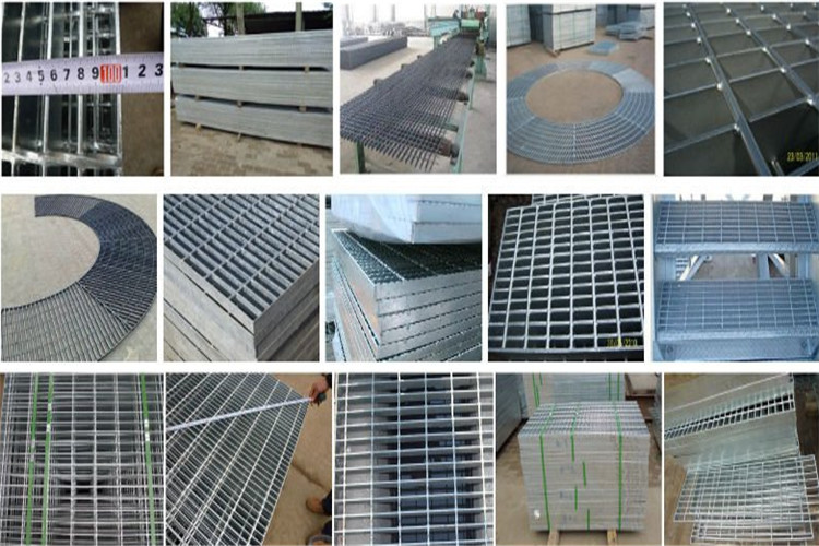 Galvanized Serrated Safety Grating Walkway Stainless Steel Open Mesh Flooring