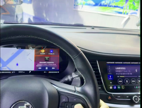 Buick Regal 2015-2024 Linux System Digital Cluster Full LCD Modified Speedometer Supports Driving Assistance