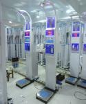 Height Weight BMI Blood Pressure Machine , High Precision Weight And Height
