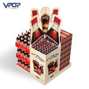 Wholesale Promotional Pallet Display Stands CMYK Printing Professional For Chain Store from china suppliers
