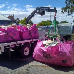 Wholesale Industrial Jumbo Bulk Bags Cement Jumbo Bag Closed Bottom Open Top For Construction Debris from china suppliers
