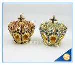 Luxury home decoration Crown shape wedding gifts personal Trinket box display
