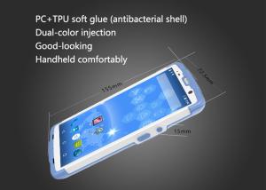 Wholesale 5.5 Inch Fast Android Barcode Scanners Outdoor Rugged Industrial PDA Device from china suppliers