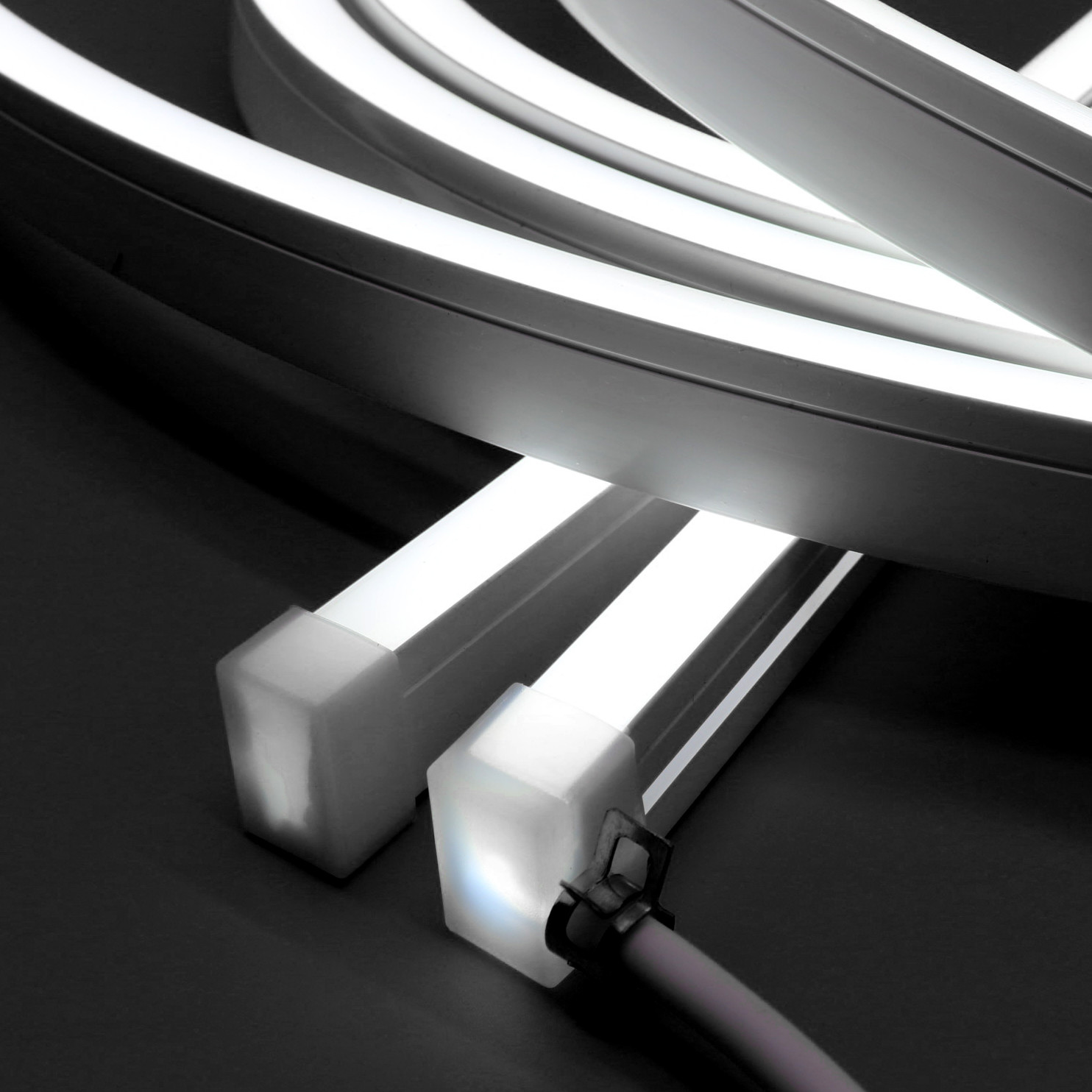 Extruded Silicone LED Neon Flex 12x20mm R Y O G B PW DW WW Color Options