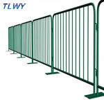 Galvanized Steel Crowd Construction Barrier Fence 1100X2100mm