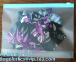 Women makeup purse recyclable clear pvc cosmetic bag, Makeup Pouch Stripe