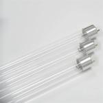 60cm 254nm uvc 20w t8 fluorescent tube with 75uv/cm² clear cover 330degree for