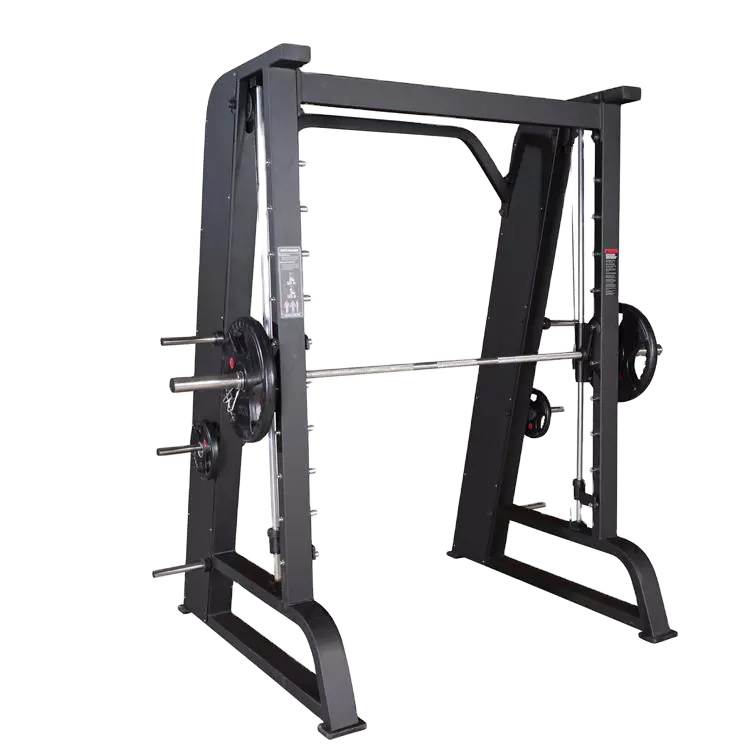 Multi-Function Metal Squat Rack Smith Machine Customizable Logo Indoor Use Unisex Exercise Station Chest Shoulder Back Legs Arms