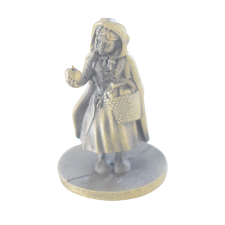 In Stock Bronze Plated Zinc Alloy Metal Statues Metal Figurines For Board Game