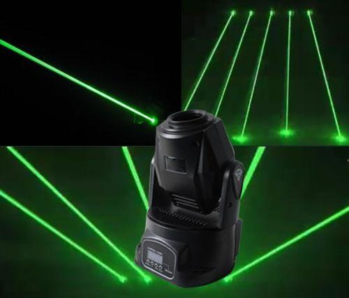 mini green head moving laser /led stage effect lights/hottest products in ktv
