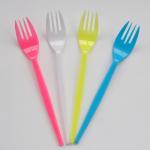 fruit fork disposable plastic fork Cake fork length 17cm