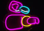lipstick neon sign Cosmetics store channel letters, signboards, logos,