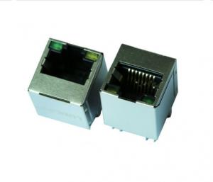 Wholesale Vertical Gigabit Ethernet RJ45 Connector Female , PCB Shielded RJ45 Connector from china suppliers