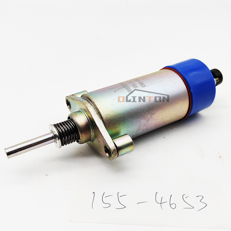 Excavator Parts 24V Engine Stop Solenoid Valve 155-4653 for CAT E330B E330C E330 3306