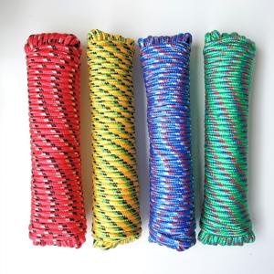 Wholesale Safty High Strength 10mm Blue Outdoor Rock Braided Polyester Paracord Climbing Rope from china suppliers