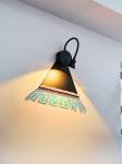 Color acrylic advertising signs distribution custom spotlights follow the heart
