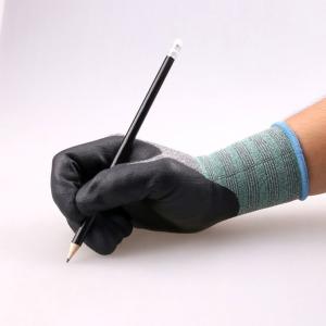 Wholesale Resistance to cutting micro foam nitrile coated palm industrial safety working gloves from china suppliers