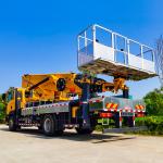 High altitude working platform SITRAK 50m Aerial truck crane truck with working