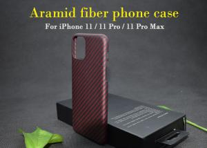 Wholesale No Melting Point Real Aramid Fiber Phone Case For iPhone 11 Pro Max from china suppliers