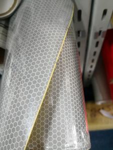 Wholesale Printable Honeycomb Reflective Vinyl Sticker Thickness 300mic from china suppliers