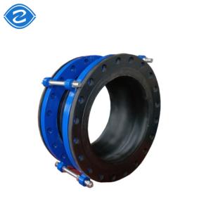 China Fully End-Sealed Flanged Rubber Bellows Roof  Flexible Epdm Single Sphere on sale