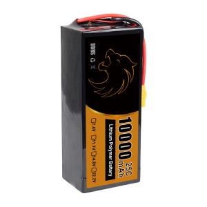 Wholesale 10000mah Polymer li ion Battery FPV Drone Batteries for UAV Airplane Helicopter Connector Type from china suppliers