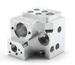 Threaded Cover / Brushed Aluminum CNC Milling Accessories With Coating