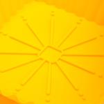 Air Fryer Silicone Pot Food Grade Safety Air Fryer Oven Accessories Square Easy