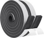 Aggressive Adhesion Black White PE Double Sided Adhesive Tape Hot Melt Pressure