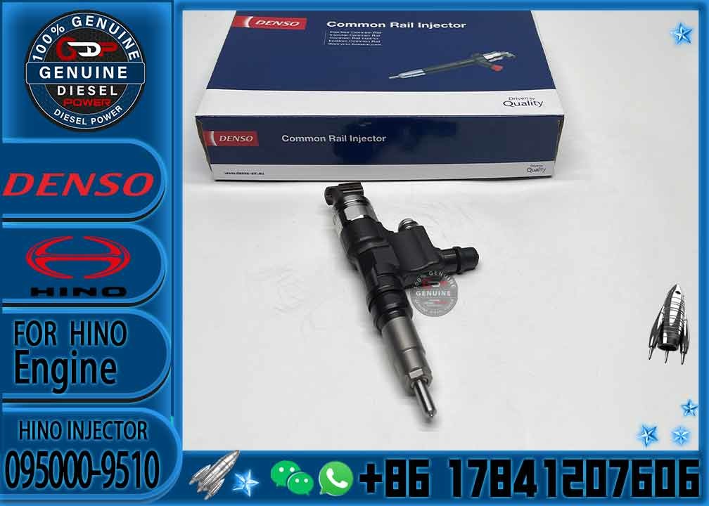 common rail injector 095000-9510 fuel nozzle injector 23670-E0510 0950009510 for sale